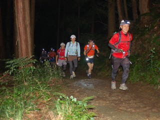 KOCCi日本山岳耐久レース夜間走行練習会写真集